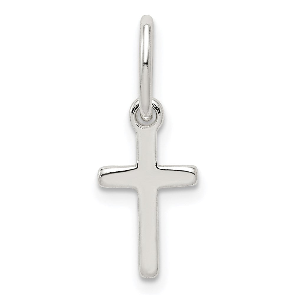 Sterling Silver Small Cross Charm QC5389