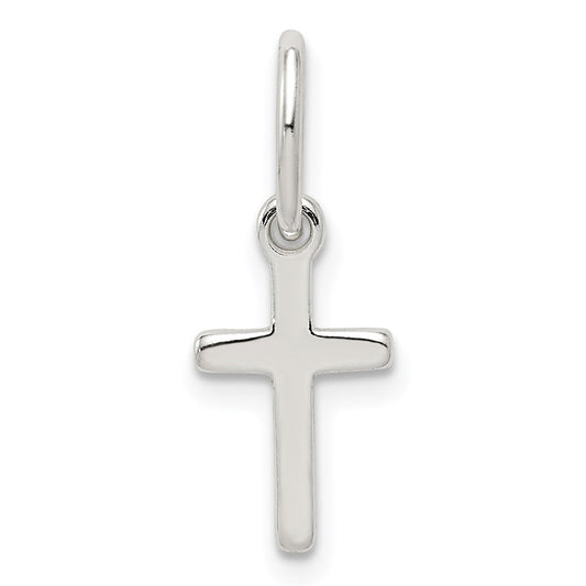 Sterling Silver Small Cross Charm QC5389