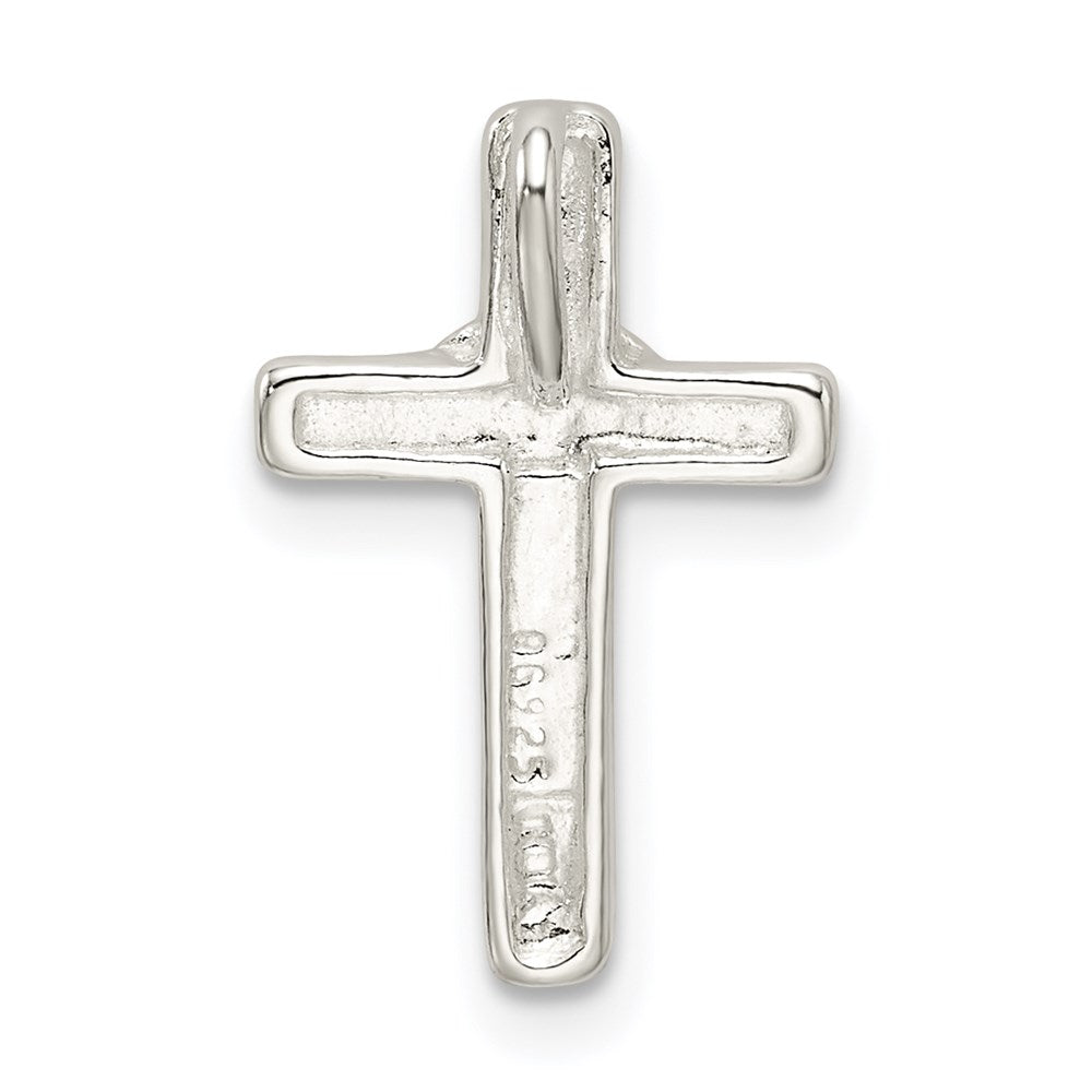 Sterling Silver Small Cross Pendant QC5390
