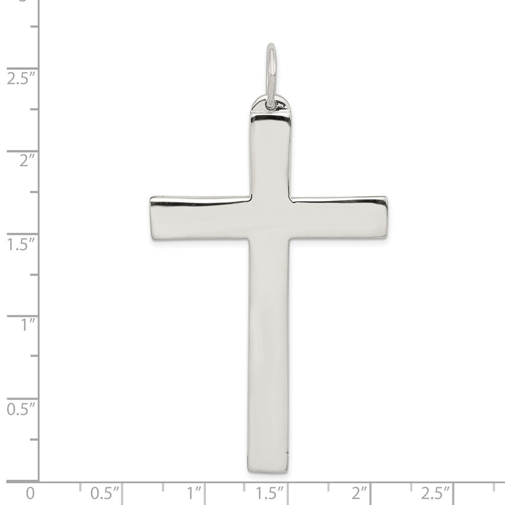 Sterling Silver Latin Cross Charm QC5402