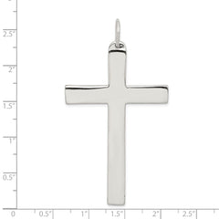 Sterling Silver Latin Cross Charm QC5402