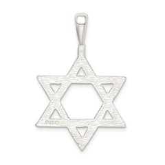 Sterling Silver Star of David Charm QC544
