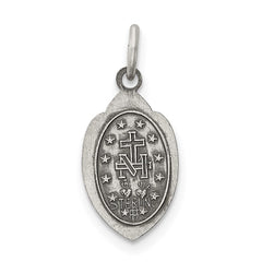 Sterling Silver Antiqued Miraculous Medal QC5502
