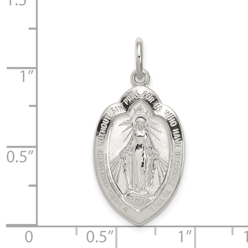 Sterling Silver Miraculous Medal QC5506