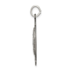 Sterling Silver Antiqued Miraculous Medal QC5508