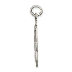 Sterling Silver Antiqued Miraculous Medal QC5510