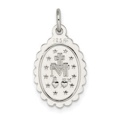 Sterling Silver Miraculous Medal QC5513