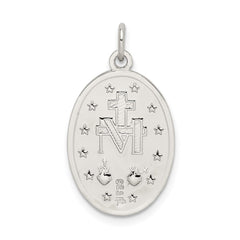 Sterling Silver Miraculous Medal QC5514