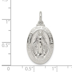 Sterling Silver Miraculous Medal QC5515
