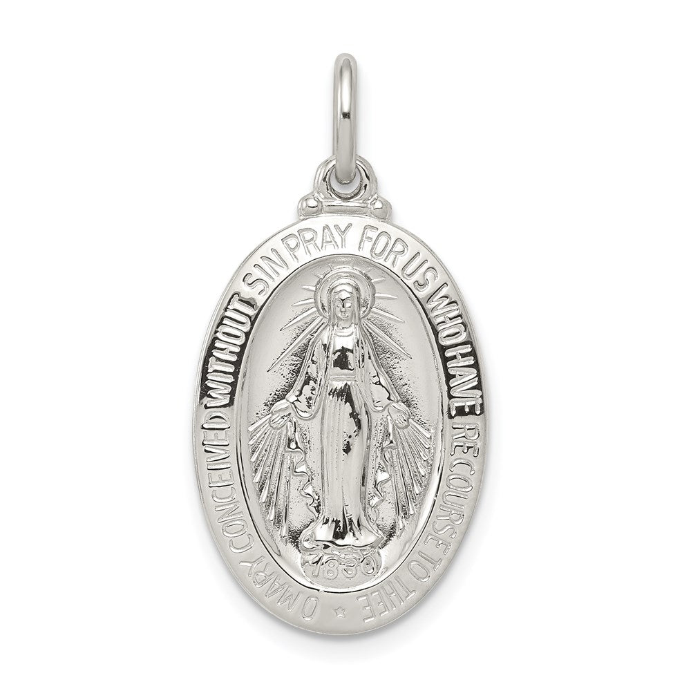 Sterling Silver Miraculous Medal QC5515