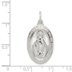 Sterling Silver Miraculous Medal QC5516