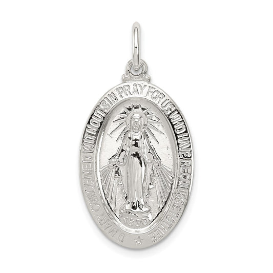 Sterling Silver Miraculous Medal QC5516