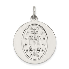 Sterling Silver Miraculous Medal QC5517