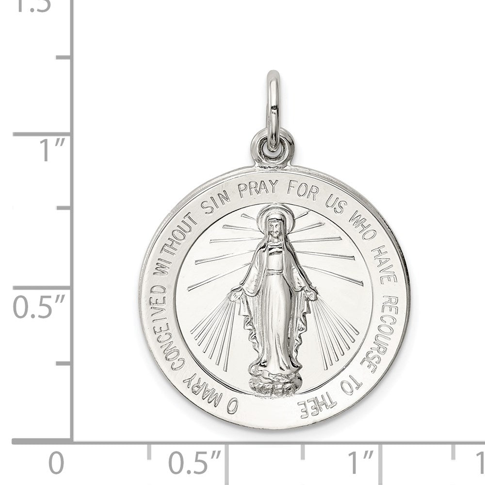 Sterling Silver Miraculous Medal QC5517