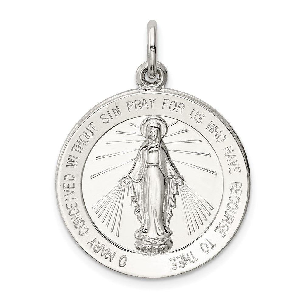 Sterling Silver Miraculous Medal QC5517