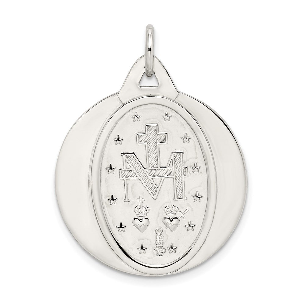 Sterling Silver Miraculous Medal QC5518