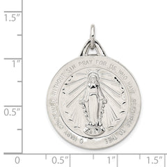 Sterling Silver Miraculous Medal QC5518