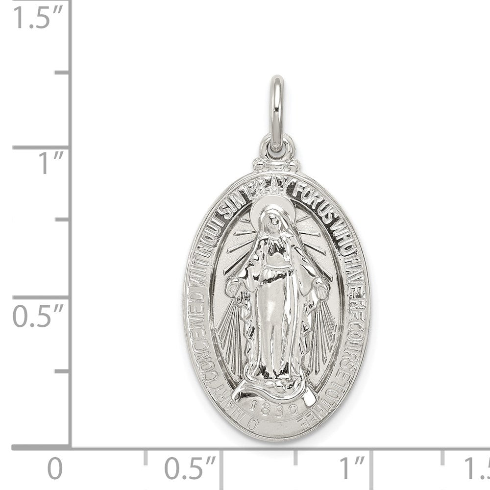 Sterling Silver Miraculous Medal QC5522