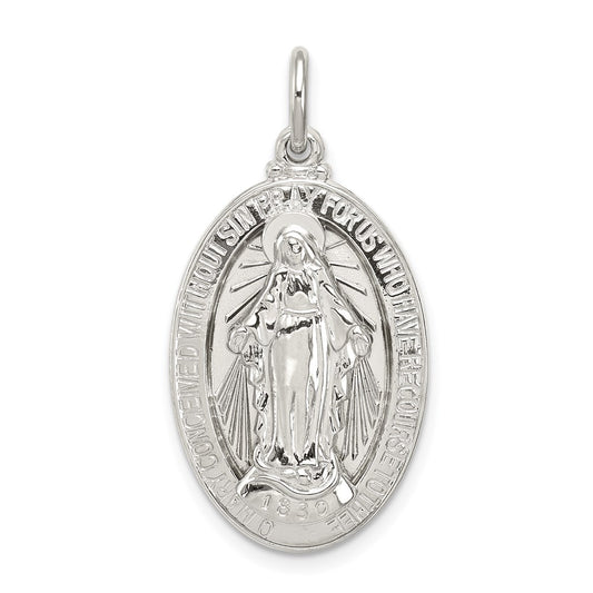 Sterling Silver Miraculous Medal QC5522