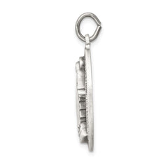 Sterling Silver Antiqued Miraculous Medal QC5523