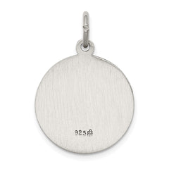 Sterling Silver Antiqued San Juan Los Lagos Medal QC5596