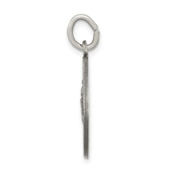 Sterling Silver Antiqued Saint Martha Medal QC5740