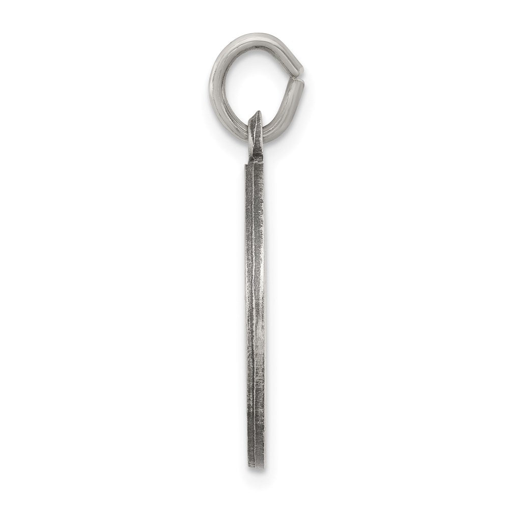 Sterling Silver Antiqued Saint John Neumann Medal QC5745