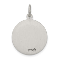 Sterling Silver Antiqued Saint John Neumann Medal QC5745