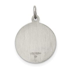 Sterling Silver Confirmation Medal QC5899