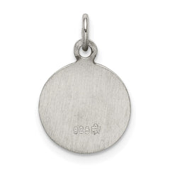 Sterling Silver Confirmation Medal QC5900