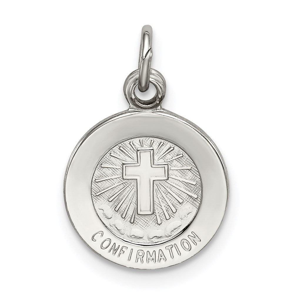 Sterling Silver Confirmation Medal QC5900