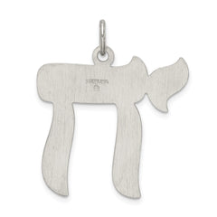 Sterling Silver Chai Pendant QC5920
