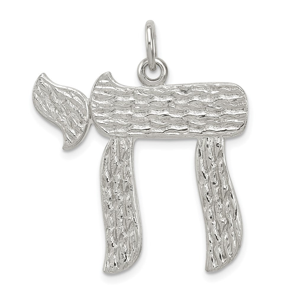 Sterling Silver Chai Pendant QC5920