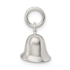 Sterling Silver Moveable Bell Charm QC6009