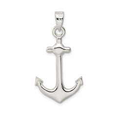 Sterling Silver Anchor Pendant QC6332