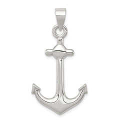 Sterling Silver Anchor Pendant QC6332