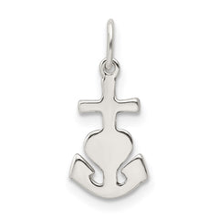 Sterling Silver Hope, Faith, and Charity Charm QC6336