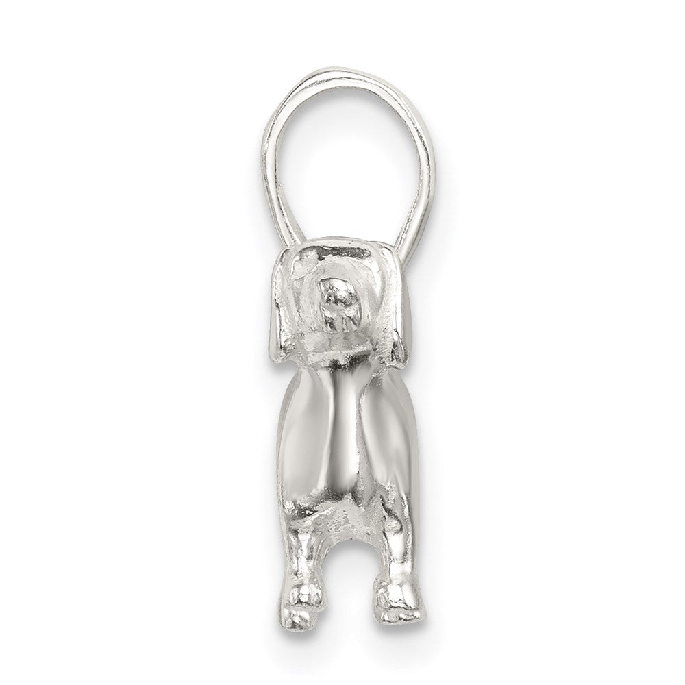 Sterling Silver Dachshund Pendant QC6338