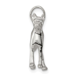 Sterling Silver Great Dane Pendant QC6339