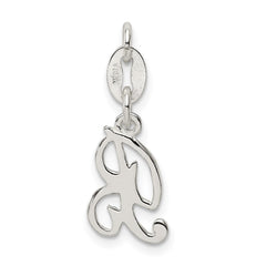 Sterling Silver Letter B Initial Charm QC6510B