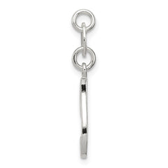 Sterling Silver Letter I Initial Charm QC6510I