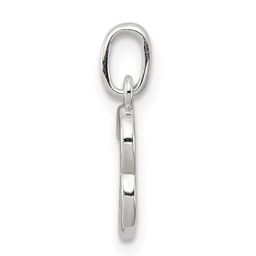 Sterling Silver Letter B Initial Charm QC6511B