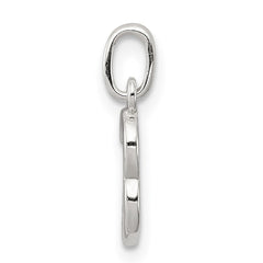 Sterling Silver Letter B Initial Charm QC6511B