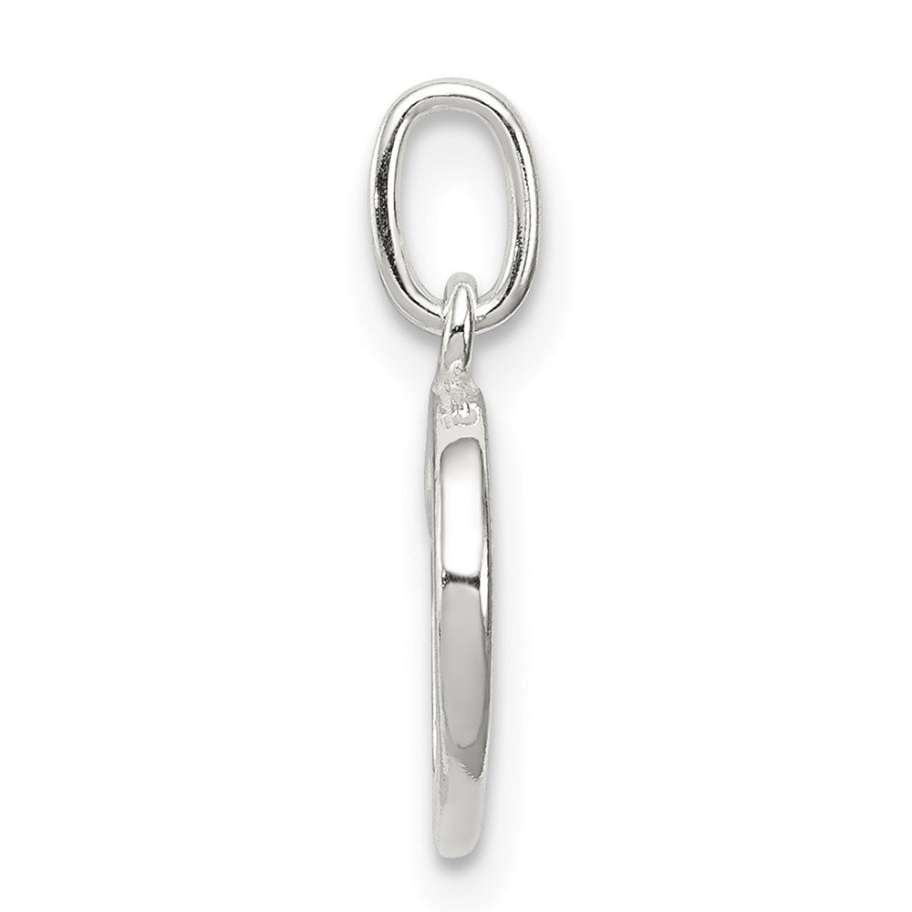 Sterling Silver Letter D Initial Charm QC6511D