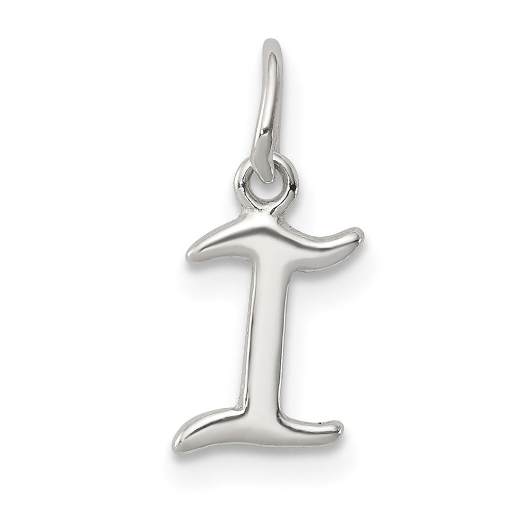 Sterling Silver Letter I Initial Charm QC6511I
