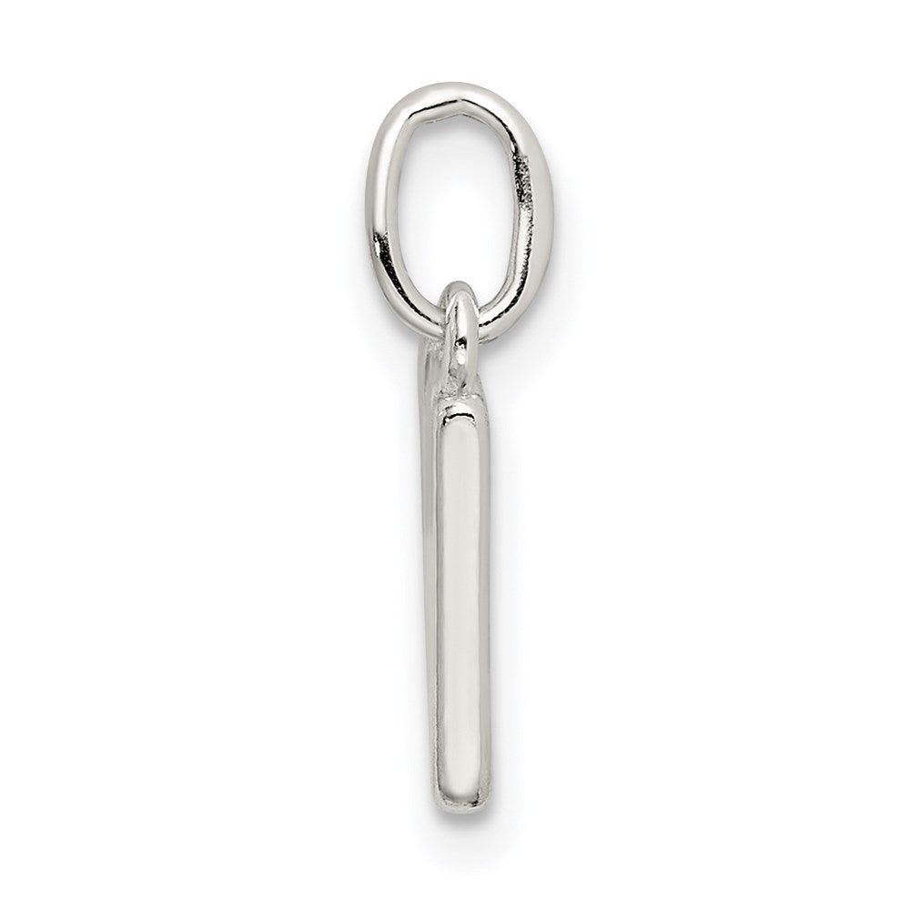 Sterling Silver Letter W Initial Charm QC6511W