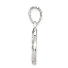 Sterling Silver Letter G Initial Pendant QC6512G