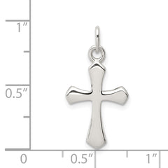 Sterling Silver Passion Cross Charm QC6666