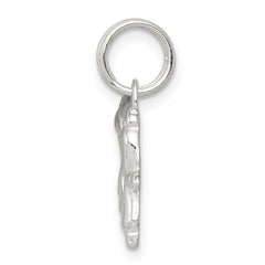 Sterling Silver Polished Boy and Girl Charm QC6799