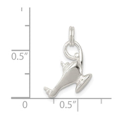 Sterling Silver Genie Lamp Charm QC6826
